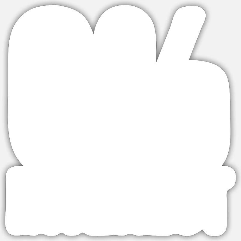 Sticker size S (10 x 10 cm) - 