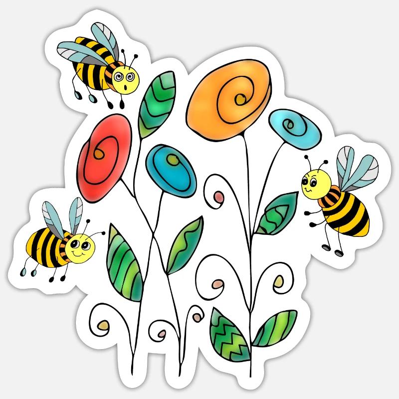 Sticker Größe S (10 x 10 cm) - 