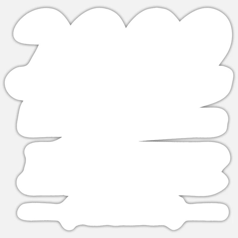 2002 NAISSANCE D’UNE LÉGENDE - Sticker taille S (10 x 10 cm) - blanc mat
