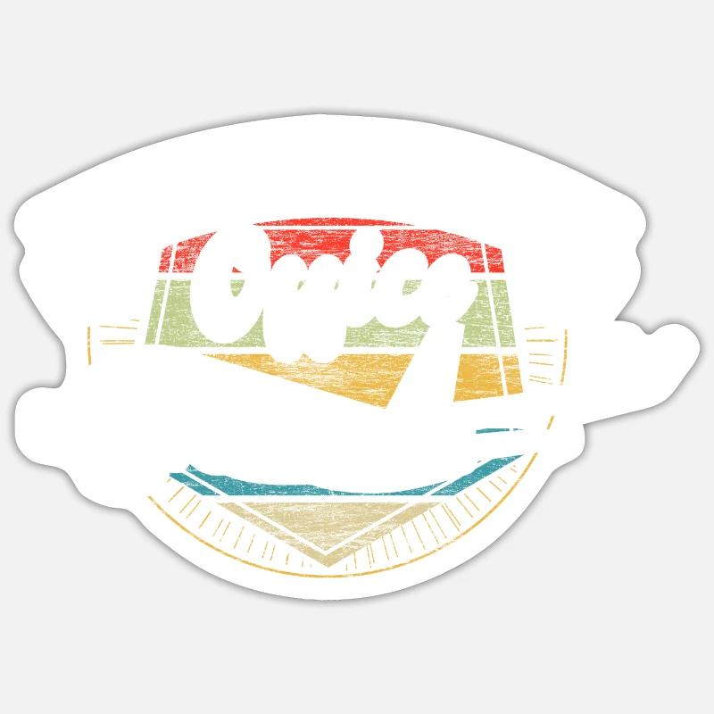 Pilot Flying - Sticker size S (10 x 10 cm) - white matte