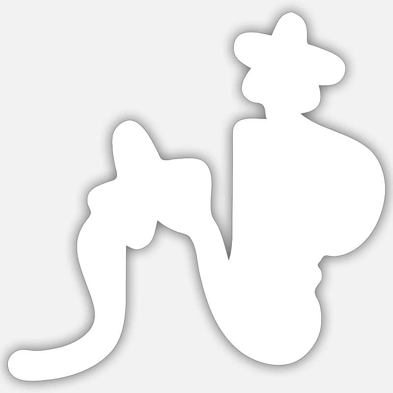 Sticker taille S (10 x 10 cm) - 