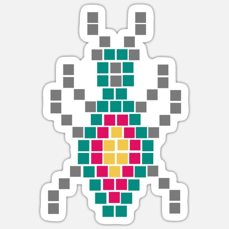 Sticker størrelse S (10 x 10 cm) - 