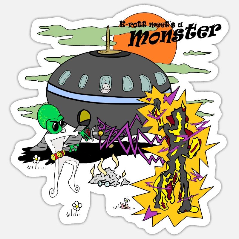 Sticker taille S (10 x 10 cm) - 