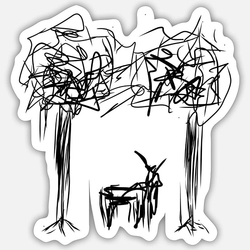 Sticker Größe S (10 x 10 cm) - 