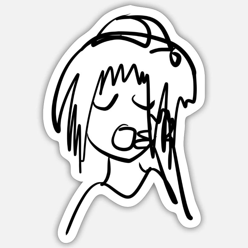 Sticker Größe S (10 x 10 cm) - 