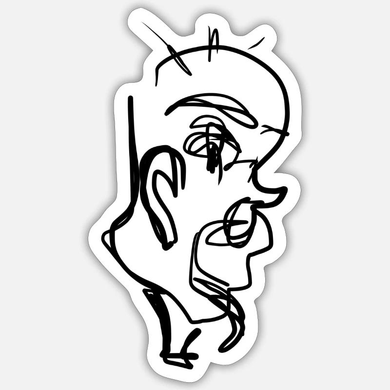 Sticker size S (10 x 10 cm) - 