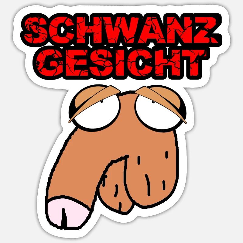 Sticker Größe S (10 x 10 cm) - 