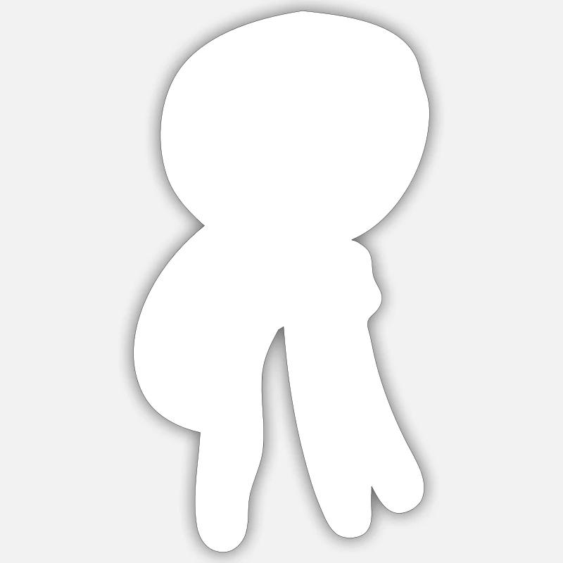 Junge Figur Sticker Größe S (10 x 10 cm)