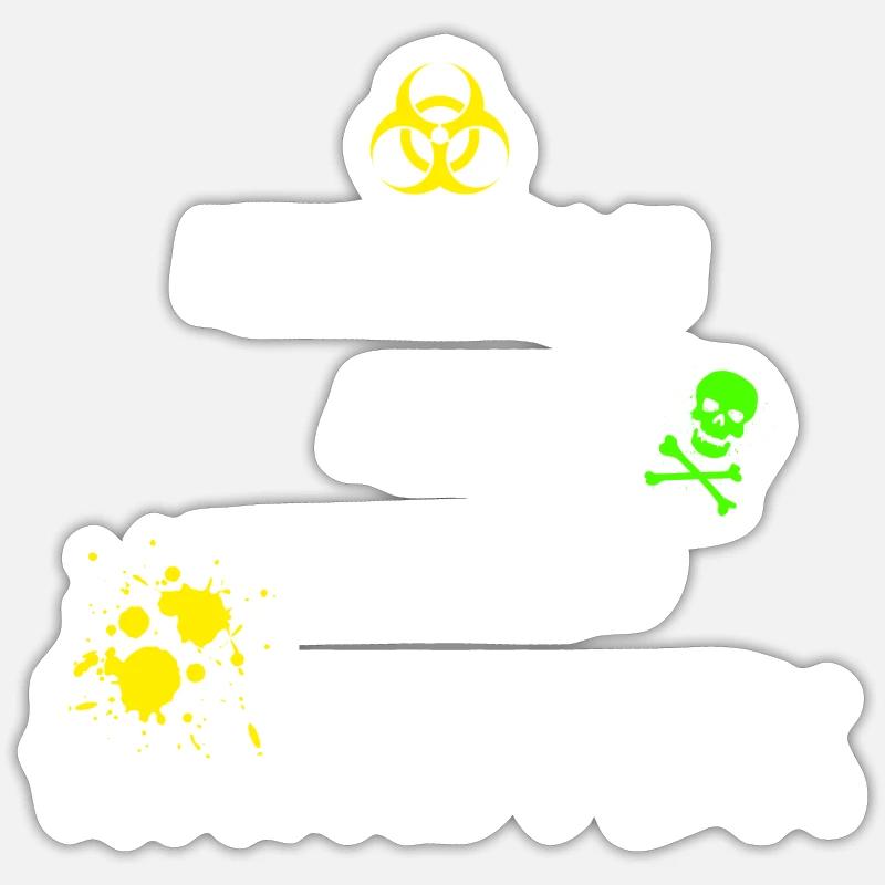 Sticker taille S (10 x 10 cm) - 