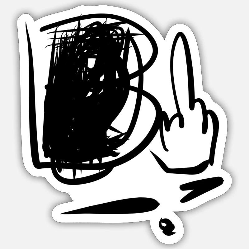 Sticker Größe S (10 x 10 cm) - 