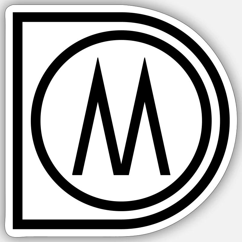 Sticker Größe S (10 x 10 cm) - 