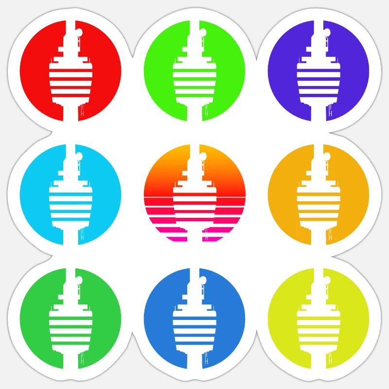 Sticker Größe S (10 x 10 cm) -