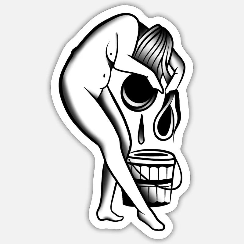 Sticker taille S (10 x 10 cm) - 