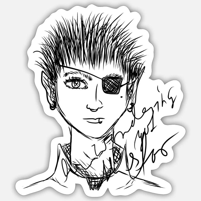 Sticker taille S (10 x 10 cm) - 