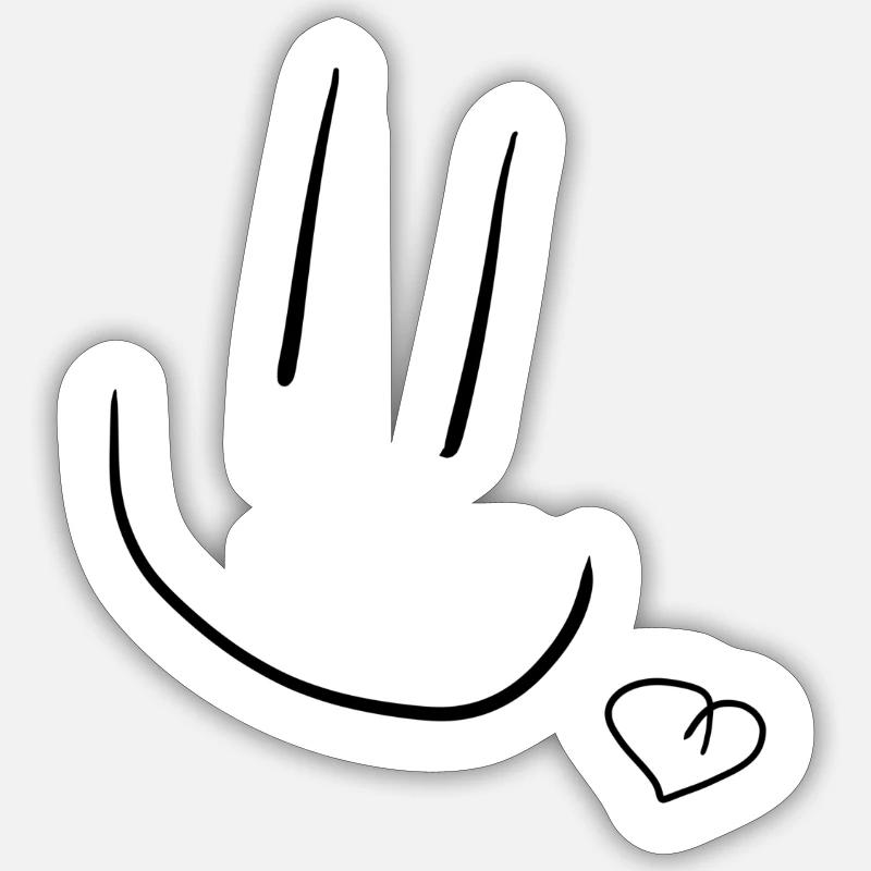 Sticker taille S (10 x 10 cm) - 