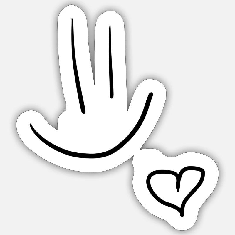 Sticker Größe S (10 x 10 cm) - 