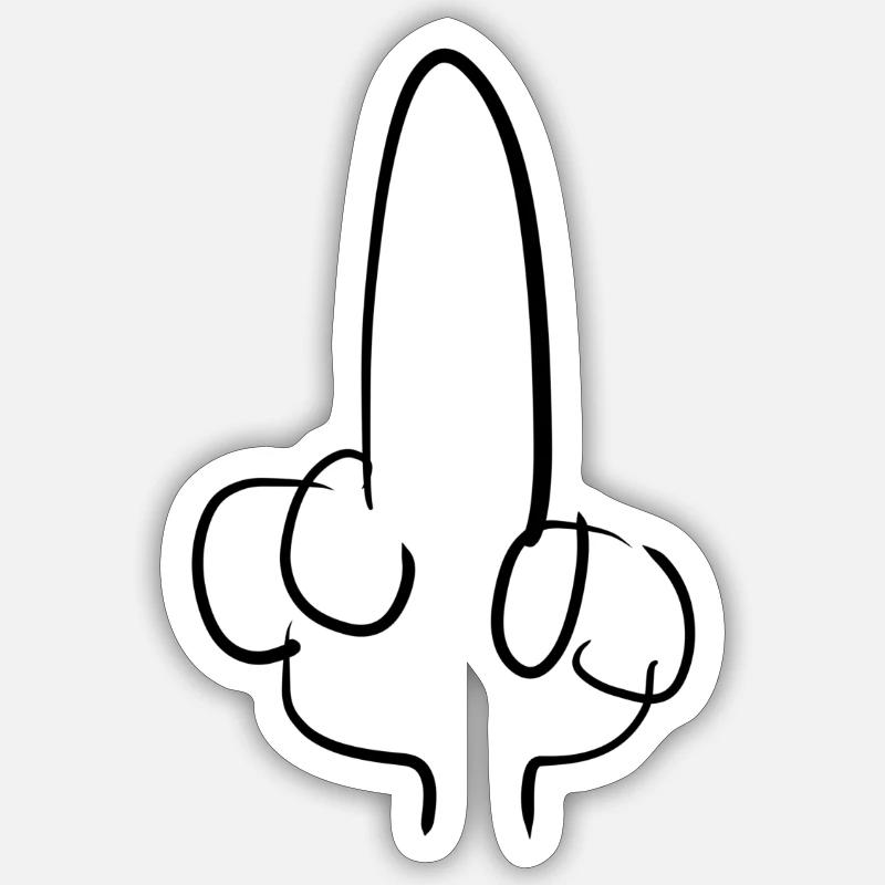 Sticker Größe S (10 x 10 cm) - 