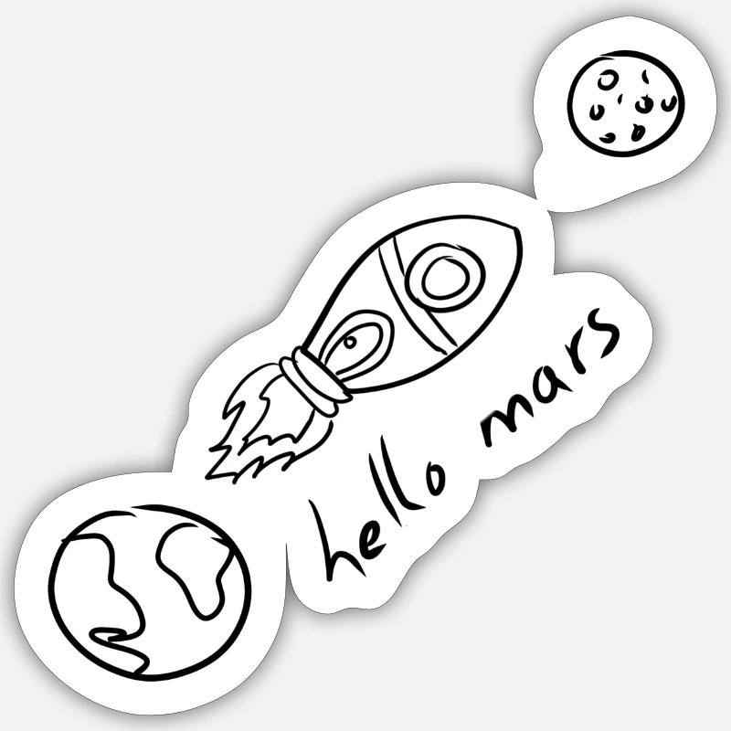 Sticker taille S (10 x 10 cm) - 