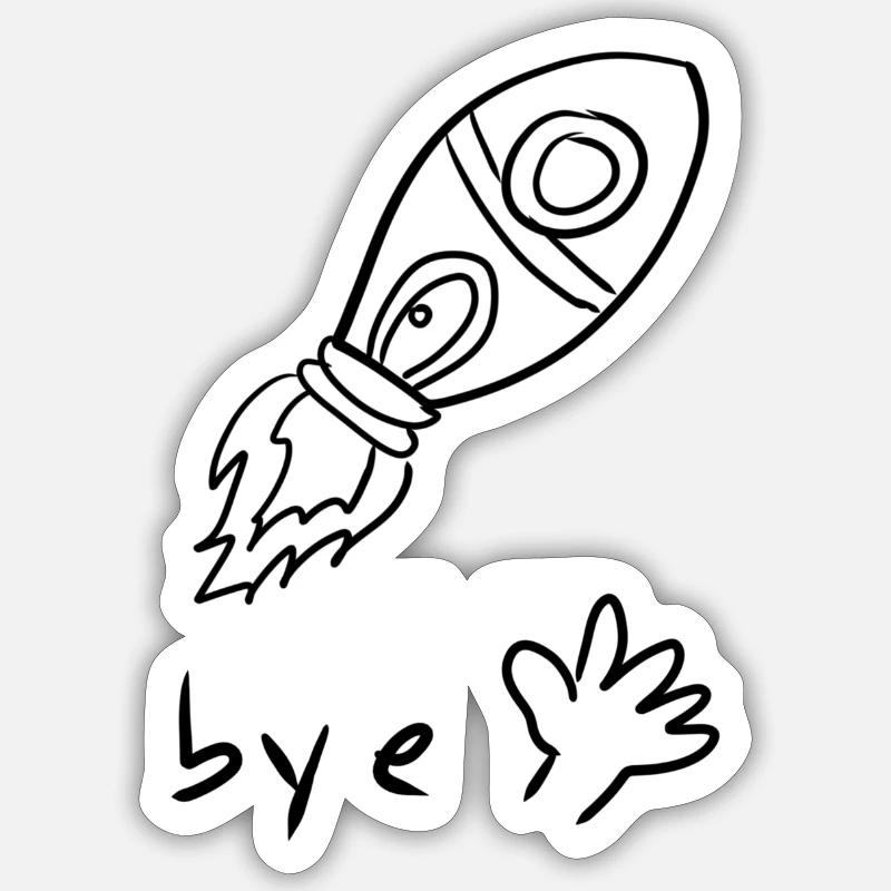 Sticker Größe S (10 x 10 cm) - 