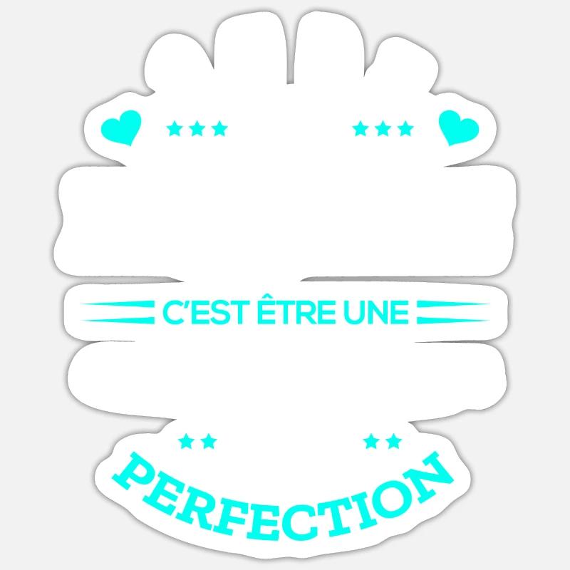 MORGAN PARFAITE - NOM MORGAN Sticker taille S (10 x 10 cm)