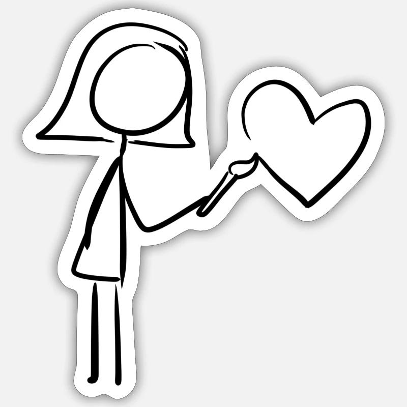 Sticker taille S (10 x 10 cm) - 