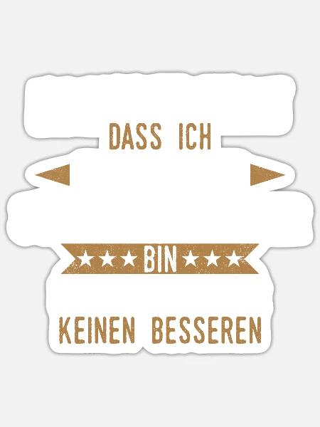 Schornsteinfeger Rauchfangkehrer Kaminkehrer - Sticker Größe S (10 x 10 cm) - Mattweiß