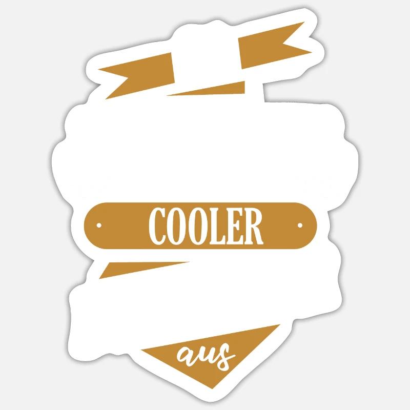 Bodenleger Parkettleger Spruch - Sticker Größe S (10 x 10 cm) - Mattweiß