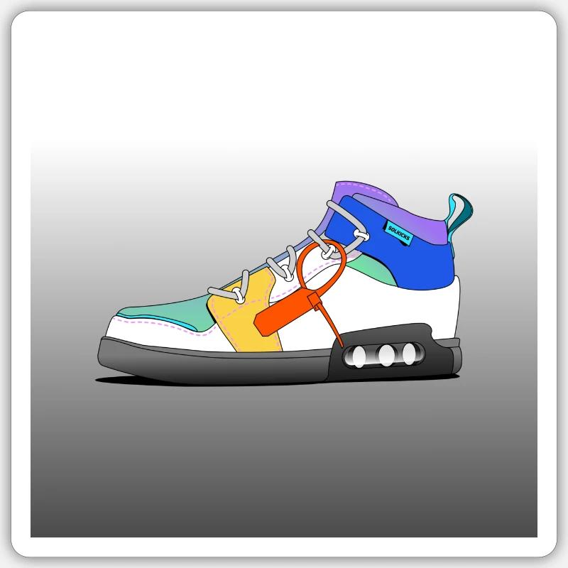 Sticker taille S (10 x 10 cm) - 