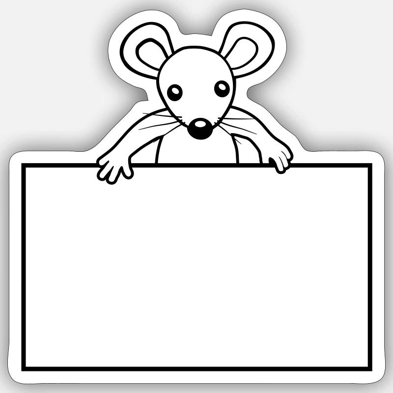 Sticker size S (10 x 10 cm) - 