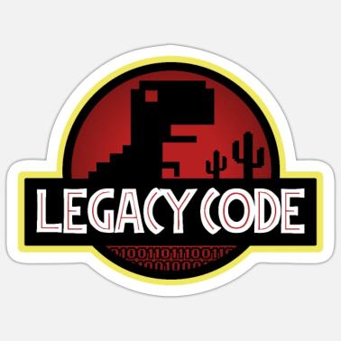 Code hérité Autocollant