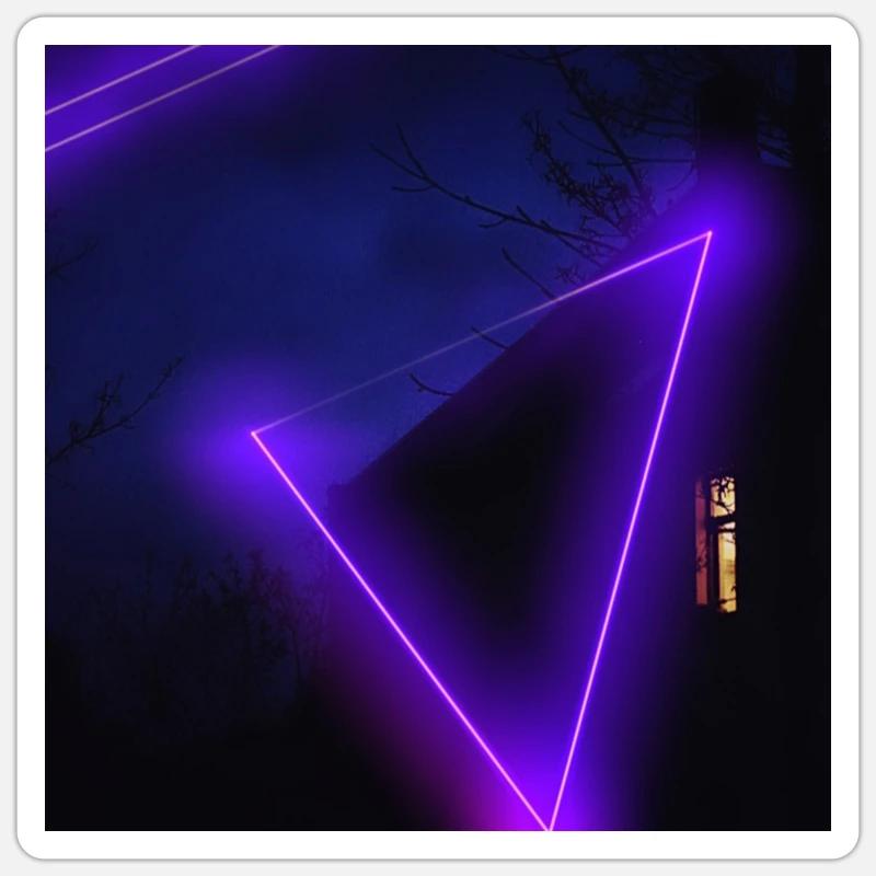 Purple Feeling #2 - Sticker size S (10 x 10 cm) - white matte