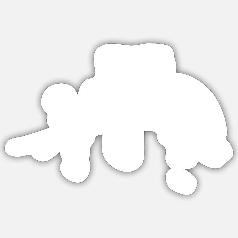 Sticker Größe S (10 x 10 cm) - 