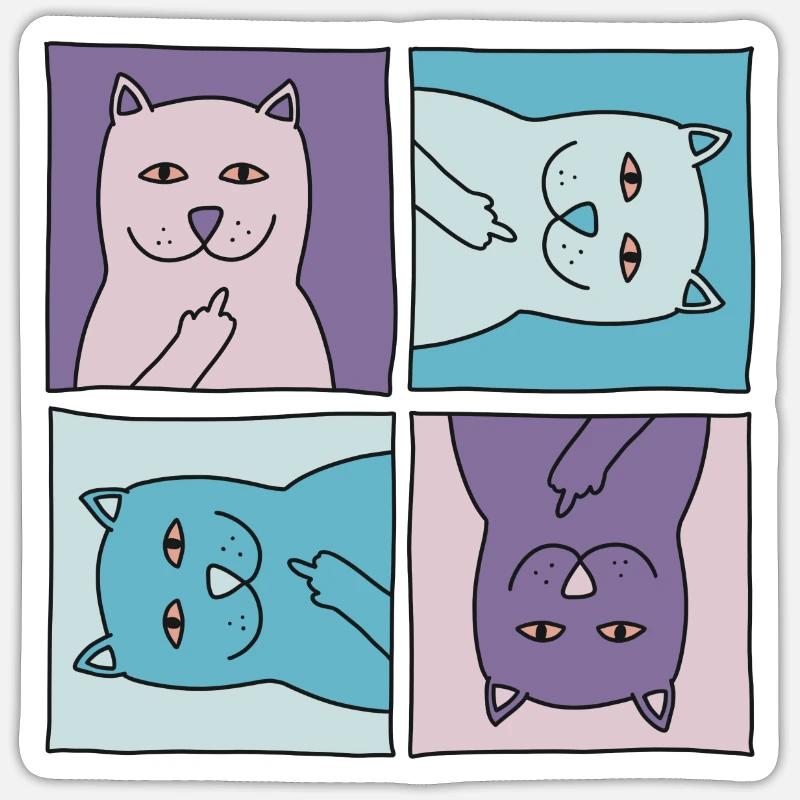Sticker Größe S (10 x 10 cm) -