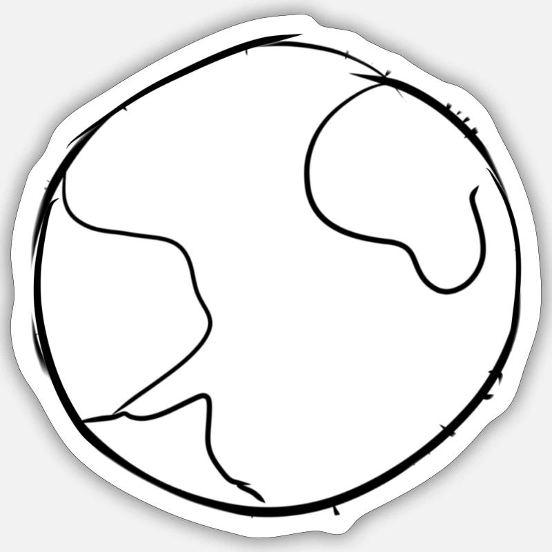 Sticker taille S (10 x 10 cm) - 