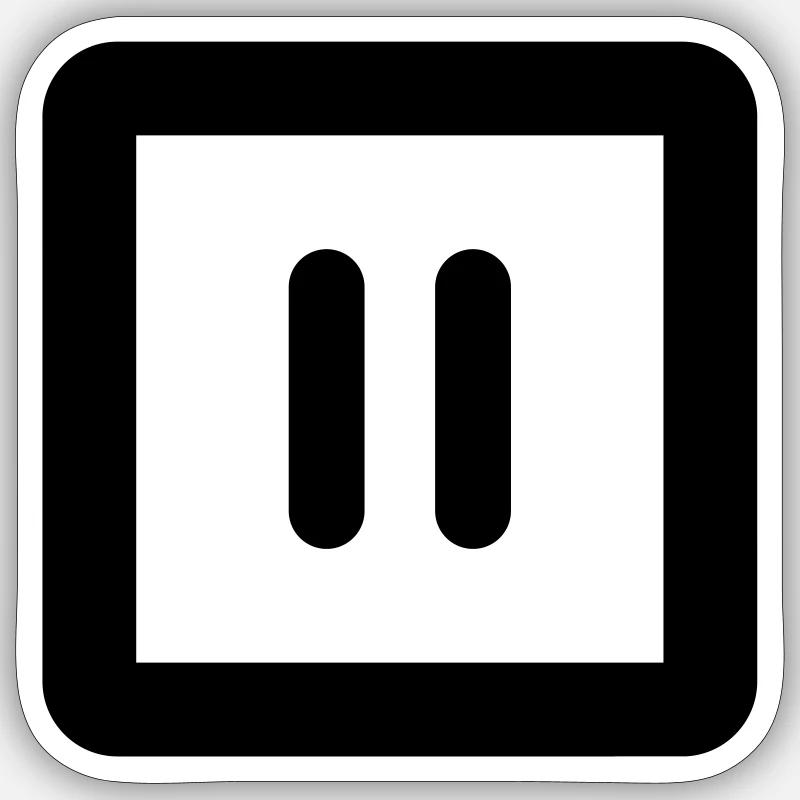 Sticker Größe S (10 x 10 cm) - 