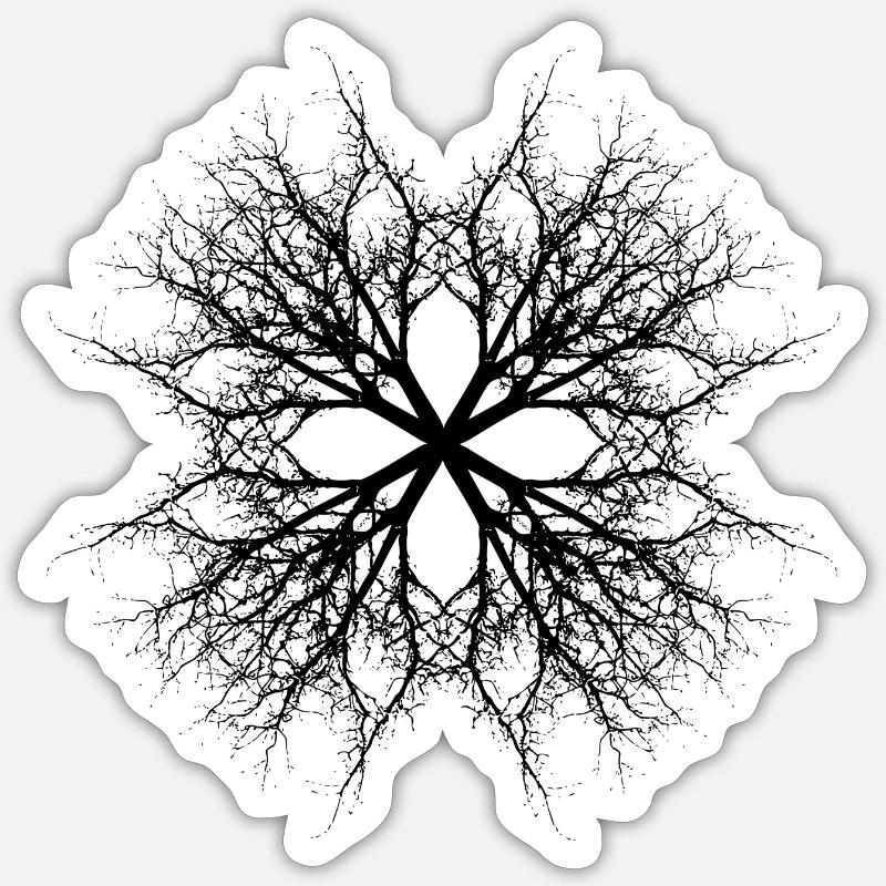 Deep in the Forest Sticker size S (10 x 10 cm)