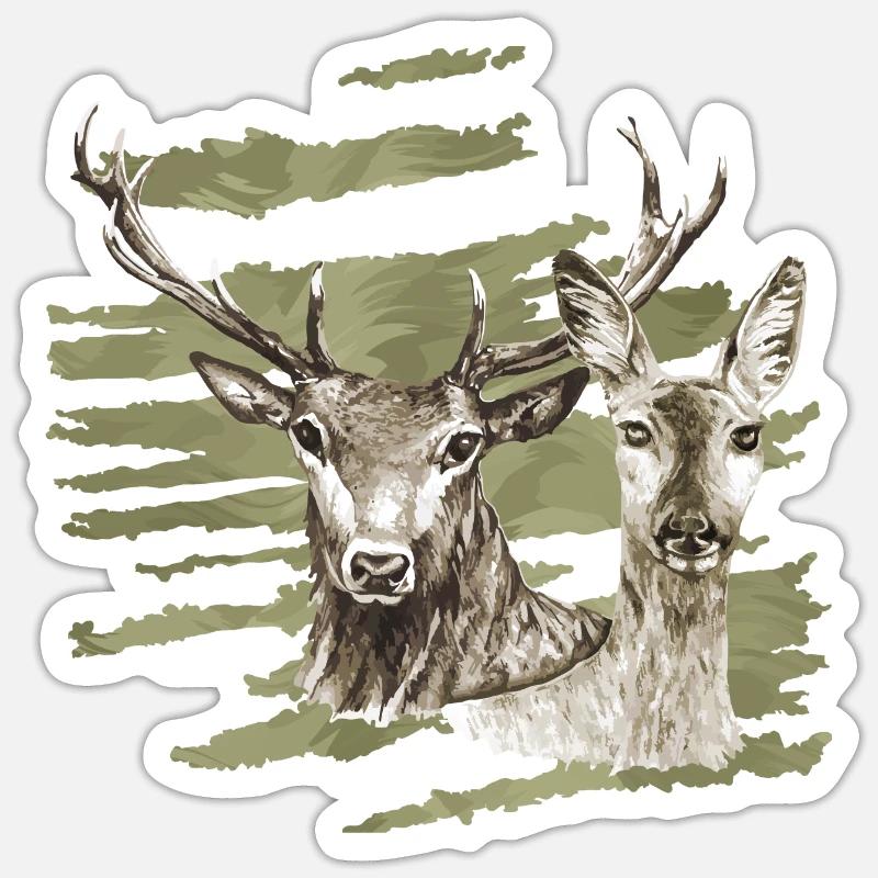 Sticker Größe S (10 x 10 cm) - 