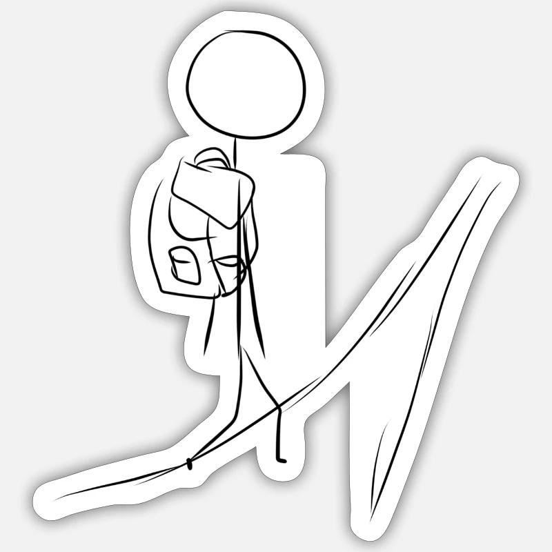 Sticker Größe S (10 x 10 cm) - 