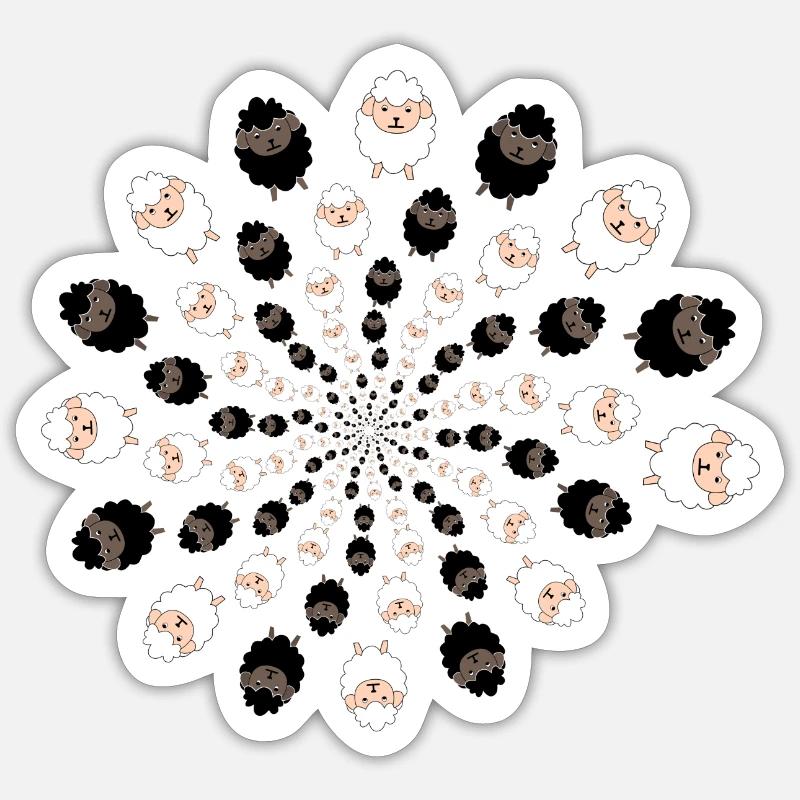 Sticker taille S (10 x 10 cm) - 