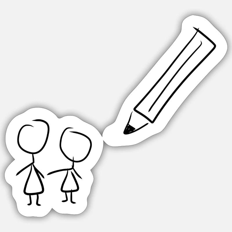 Sticker taille S (10 x 10 cm) - 