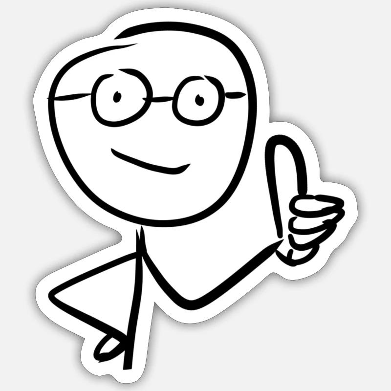 Sticker Größe S (10 x 10 cm) - 