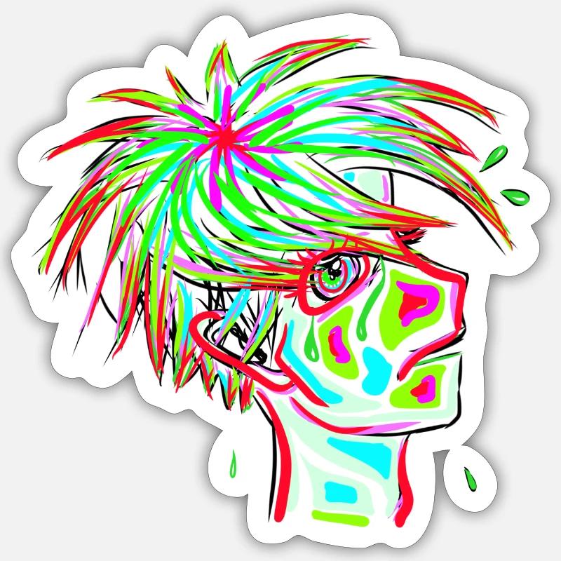 Sticker Größe S (10 x 10 cm) - 