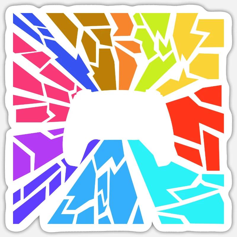 Sticker Größe S (10 x 10 cm) - 