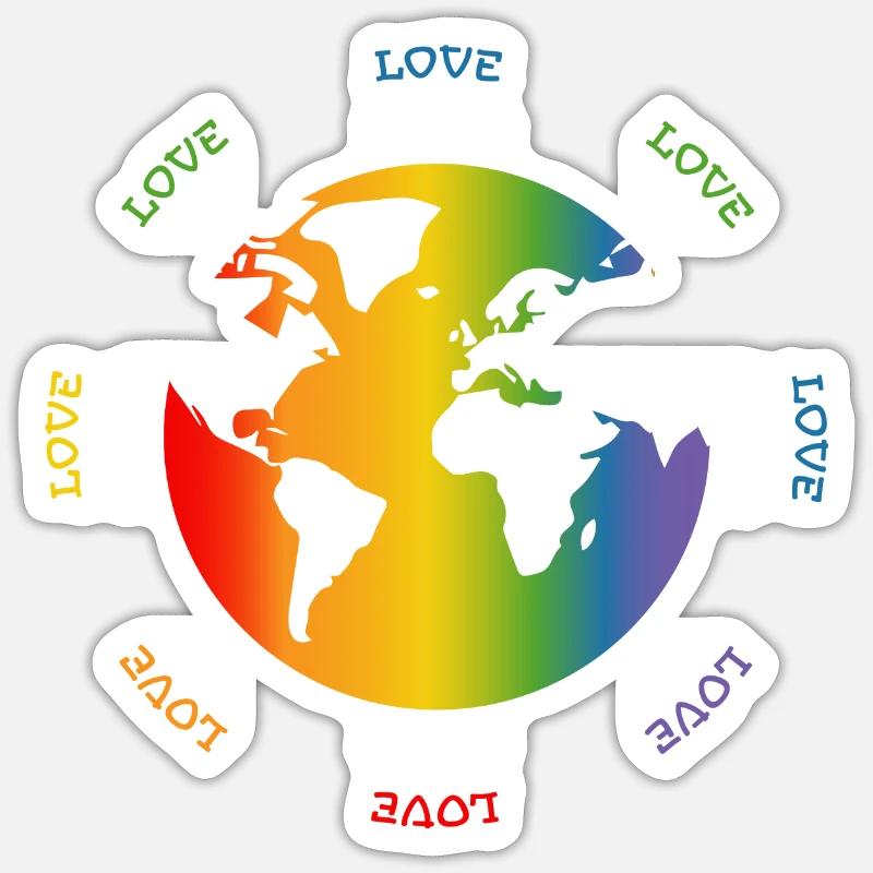 Sticker taille S (10 x 10 cm) - 