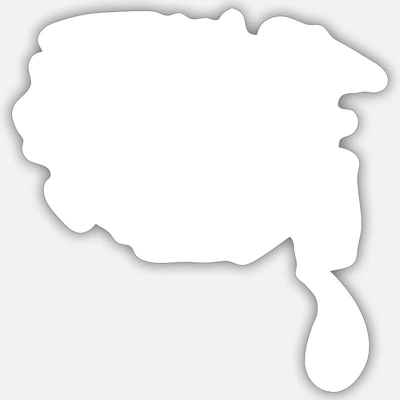 Sticker taille S (10 x 10 cm) - 