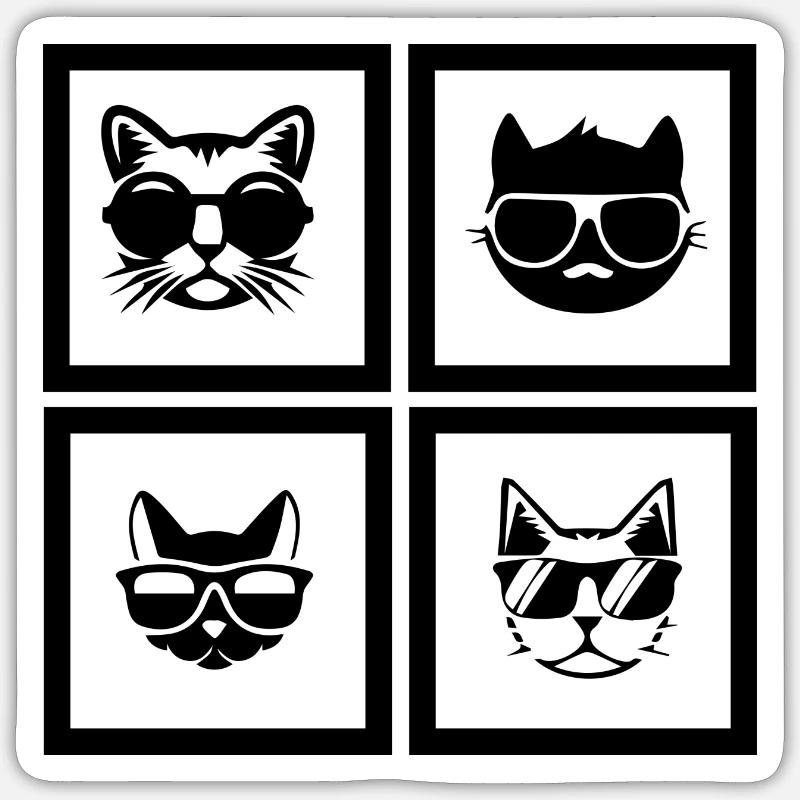 Sticker taille S (10 x 10 cm) - 