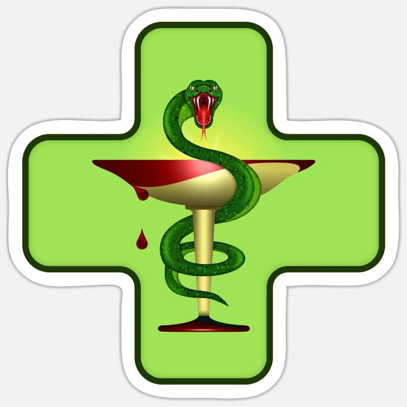 Sticker Größe S (10 x 10 cm) - 