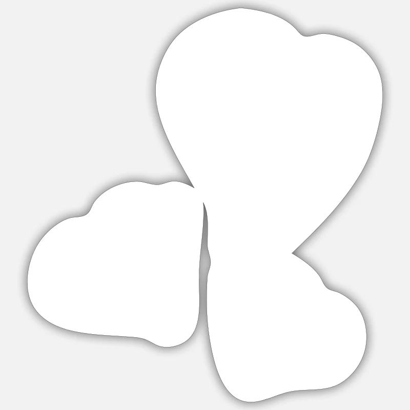 Sticker taille S (10 x 10 cm) -