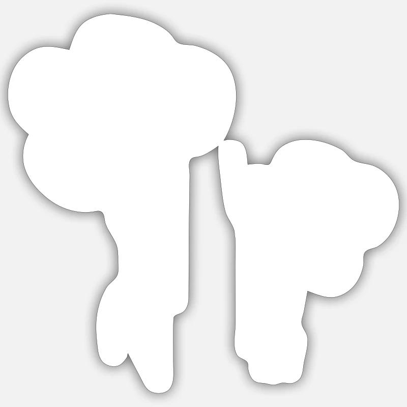 Sticker size S (10 x 10 cm) - 