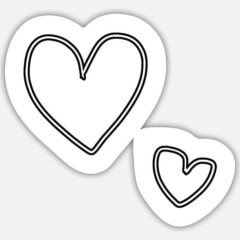 Sticker Größe S (10 x 10 cm) - 